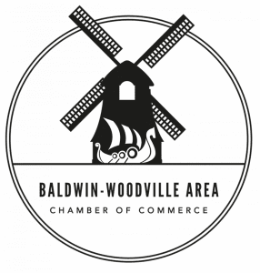 BALDWIN-WOODVILLE AREA Chamber of Commerce Logo